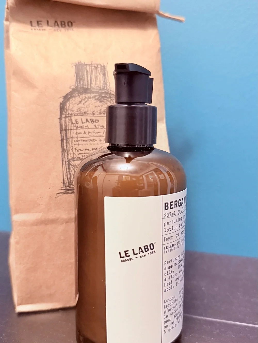 LE LABO-  Bergamote 22 , perfuming body lotion, 237ml, BRAND NEW